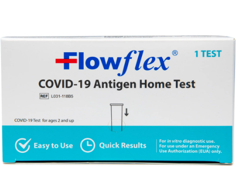 Flowflex Covid-19 Antigen Rapid Home Test 1 Test