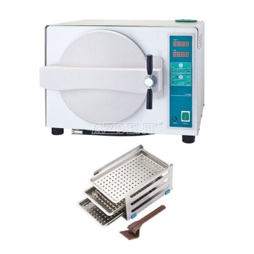 8 L Dental Lab Autoclave Sterilizer Medical Steam Sterilization Drying Function