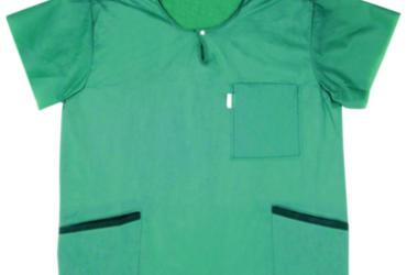 MOLNLYCKE HEALTH CARE US LLC 18620 MOLNLYCKE BARRIER GREEN SCRUB SHIRT MED, 12/BG, 4BG/CS, CS48