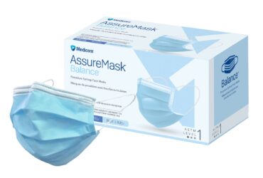 205415 205415: ASSUREMASK BALANCE EARLOOP BLUE L1 (50/BX, 10BX/CS)