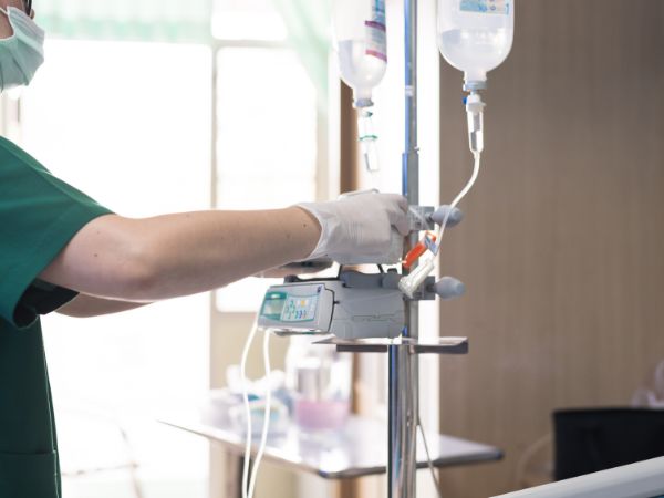 IV solutions are administered in almost 80% to 90% of the hospitalized patients