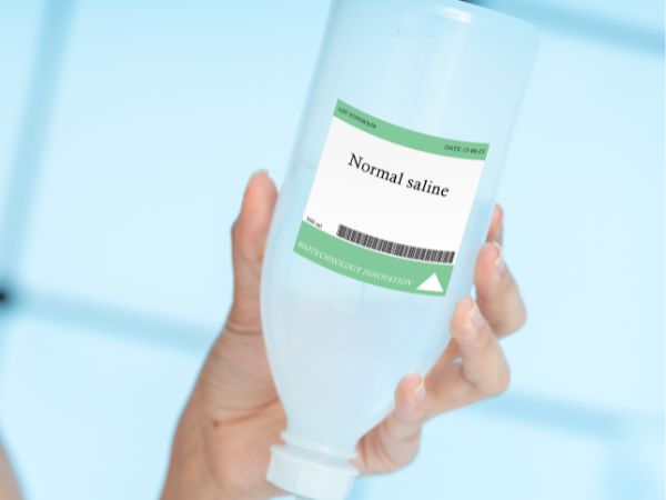 Normal saline (NS)