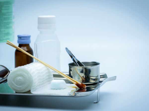 A wound cleanser is an essential component of wound care kits