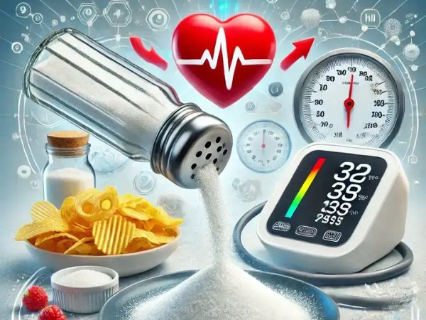 Excessive sodium intake which exceeds the dietary guidelines can result in high blood pressure