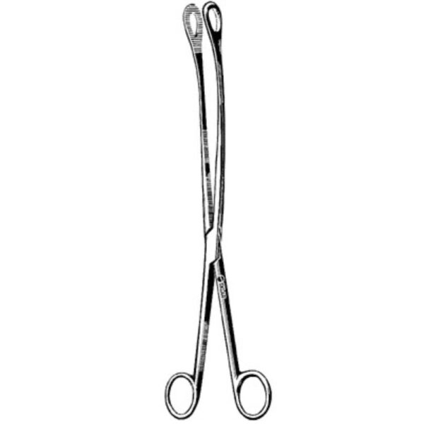 962562 FORCEP KELLY CURVED PLST 12