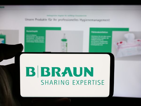 B Braun manufactures over 5,000 medical products which serve millions of people