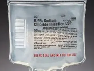 Baxter 2B0043 0.9% Sodium Chloride Injection USP 100 mL