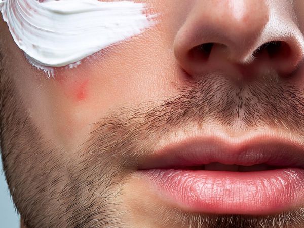 Facial wounds can also be treated with triad cream