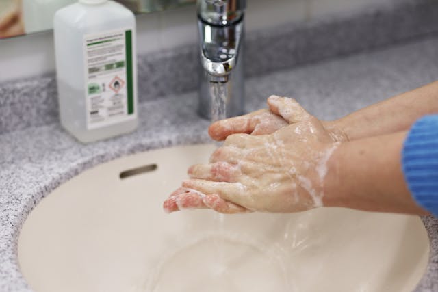 Maintaining hand hygiene is one of the top tips for preventing pneumonia