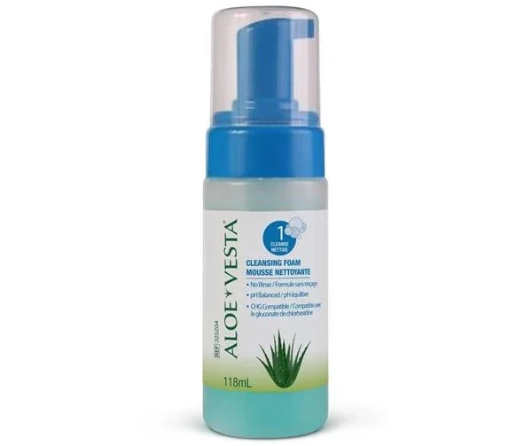 Medline 325204 Aloe Vesta Foam Cleanser 4 oz. (325204) | 24/CS