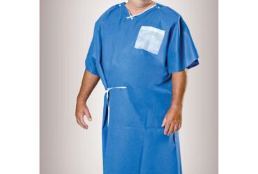 50756 GOWN, N/WOVEN BLU XXXL 40X50 (