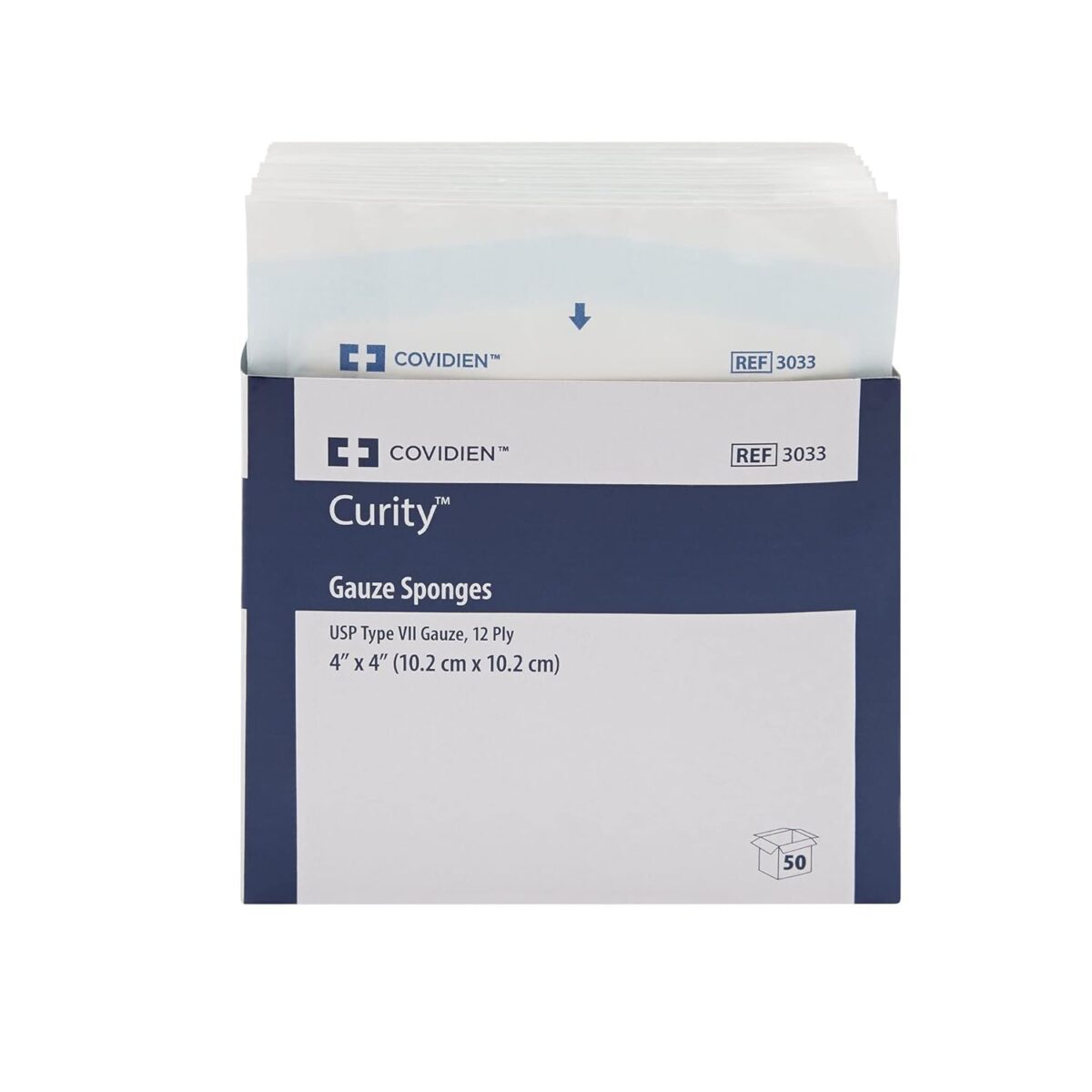 303300 CURITY GAUZE SPONGE 4X4 12 PLY