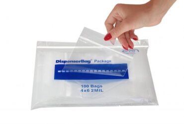 Z2.0808 BAG ZIP CLOSURE CLEAR 8X8 2.0M