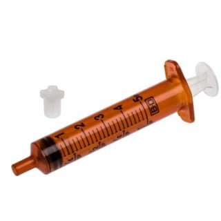 BD 305208 Oral Syringe 5mL W/TIP 500/CS