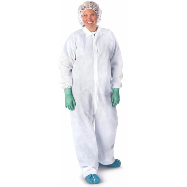 NCV150XXL COVERALL, SPUN BOND ELAS WRIST