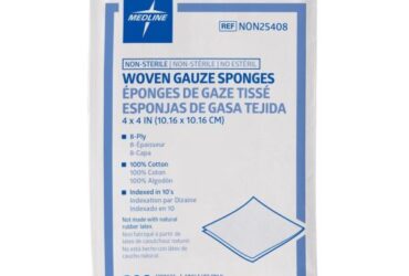 NON25408 SPONGE GAUZE 4X4IN 8PLY NON ST