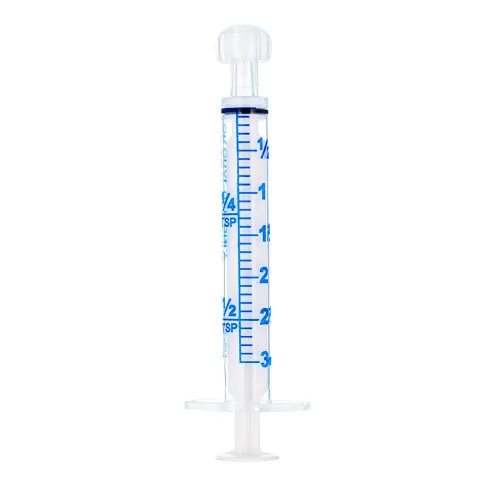 Sol-Millennium ORL071 Sol-M 3mL Oral Syringe Clear w/ Tip Cap – O-Ring (500/CS)