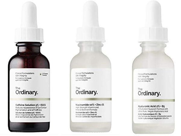 The Ordinary Face Serum Set! Caffeine Solution 5%+EGCG! Hyaluronic Acid 2%+B5! Niacinamide 10% + Zinc 1%!