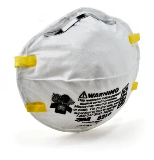 8210 N95 NIOSH Approved, Mask Face, Respirator Particulate White, Pack of 160