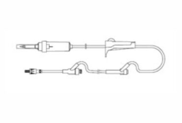 608306 IV ADMIN SET, 2INJ SITE 60DPML