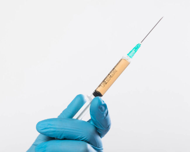 Syringes are also suitable for administering intramuscular injections