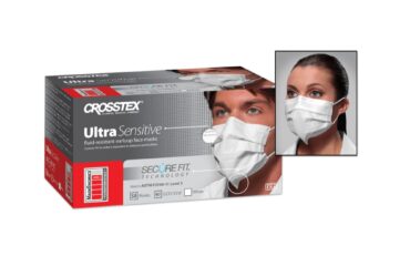 CROSSTEX GCFCXSSF GCFCXSSF: MASK FACE EARLOOP SENSITIVE WHT 50/BX 40BX/CS