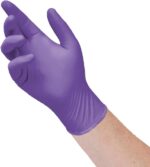 Halyard 48773: PUREZERO* PURPLE NITRILE* Exam Gloves, Medium, Violet-Blue, 9.5 Inch (EXP 06/2025)