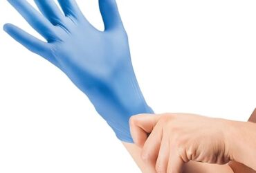 Curaplex 104498300: TritonGrip EC Nitrile Exam Gloves, Small, Blue, Extended Cuff (EXP 10/2026)