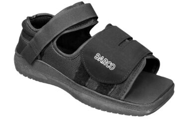 DARCO MQM2B: +SHOE POST-OP MALE/MED BLK (Each)
