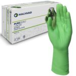Halyard 48797: PUREZERO* LIMON-XTRA* Nitrile Exam Gloves, XS, Limon-Green Extra, 12 Inch (EXP 06/2025)