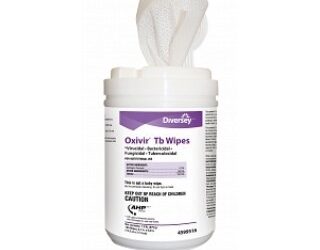DIVERSEY 4599516: DISINFECTANT WIPE OXIVIR TB 6X7 (Case of 12 Canisters of 160)
