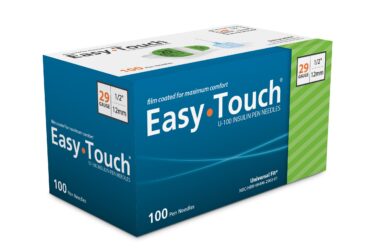 EasyTouch® Pen Needle 29G x ½" – Sterile, Universal Fit, 100 Needle per Box - 12 boxes per case ( 1200 Needle )