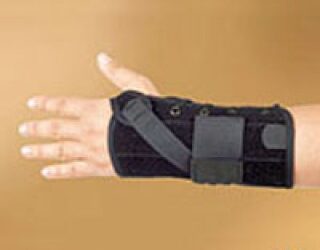 HELY & WEBER 434B-RT-XS: SUEDE LACING WRIST ORT HOSIS RT XS (Each)