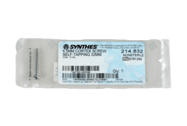 DEPUY SYNTHES 214.832 4.5mm Cortex Screw 32mm