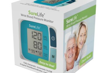 SureLife® Classic Wrist Blood Pressure Monitor – Digital, 24 Units