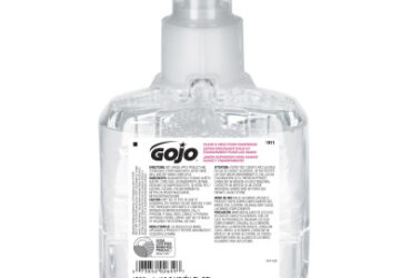 GOJO 1911-02: HAND WASH CLR & MILD FOAM TF LTX-12 (Case of 2)  