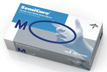 Medline MDS8085: SensiCare Powder-Free Nitrile Exam Gloves