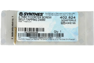 DEPUY 402.824 TI CORTEX SCREW 2.7MM SELF-TAPPING 24MM