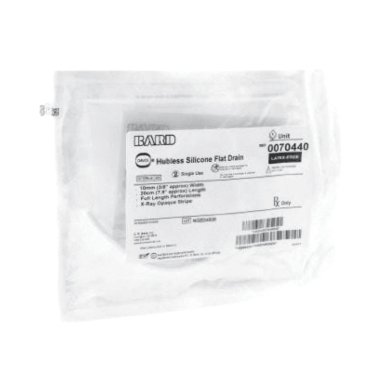 BARD 0070440 HUBLESS DRAIN 10MM X 20CM