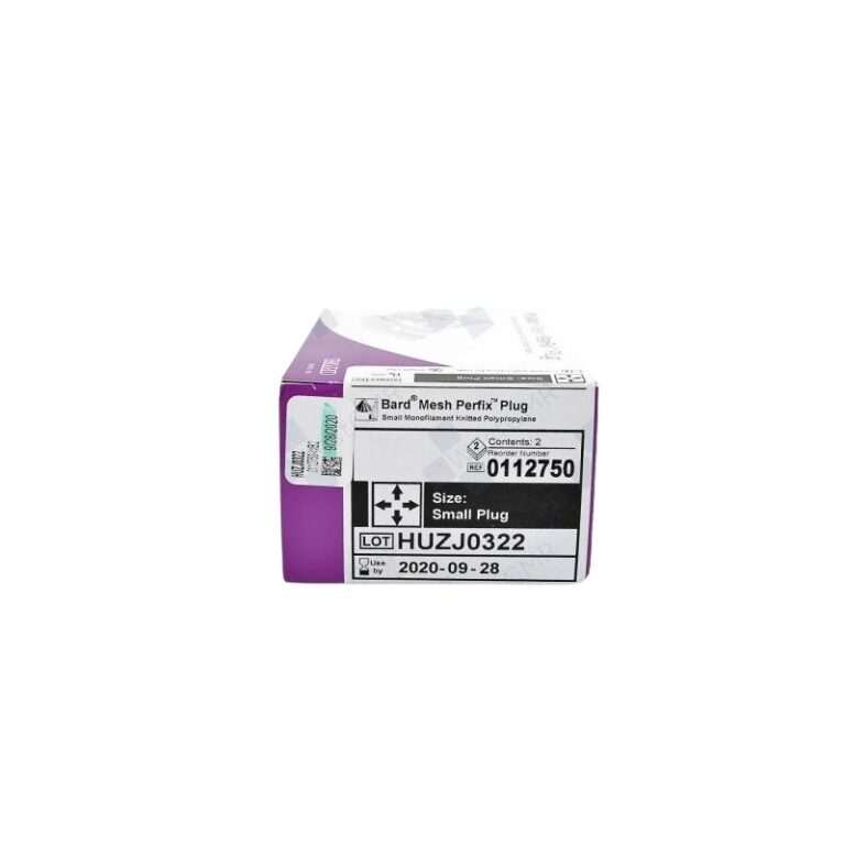 BARD 0112750 SMALL PERFIX PLUG 2.5X3.4CM (2/BOX)