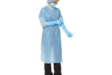 Medline Disposable Open-Back Polyethylene Gown (CRI5001)