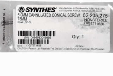 DEPUY SYNTHES 02.205.275 CONICAL SCREW 75MM
