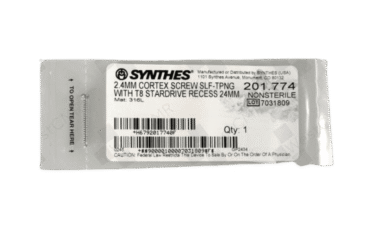 DEPUY SYNTHES 201.774 2.4MM CORTEX SCREW 24MM