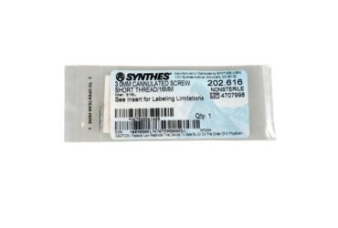 DEPUY SYNTHES 202.616 3.0MM SCREW SHORT THREAD 16MM