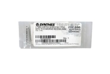 DEPUY SYNTHES 202.886 2.7MM CORTEX SCREW 26MM