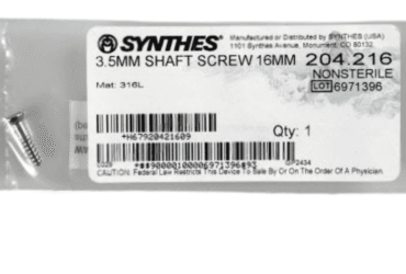 DEPUY SYNTHES 204.216 3.5MM SHAFT SCREW 16MM