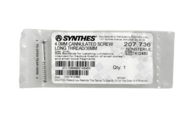 DEPUY SYNTHES 207.736 4.0MM CANNULATED SCREW 36MM