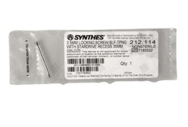 DEPUY SYNTHES 212.114 5.0MM LOCKING SCREW 35MM