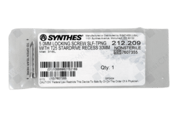 DEPUY SYNTHES 212.209 LOCKING SCREW T25 30MM