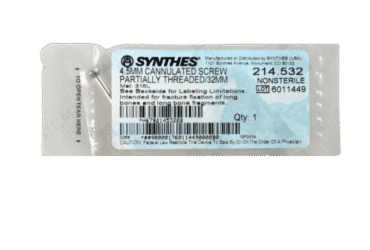 DEPUY SYNTHES 214.532 SCREW PARTIAL THREAD 32MM
